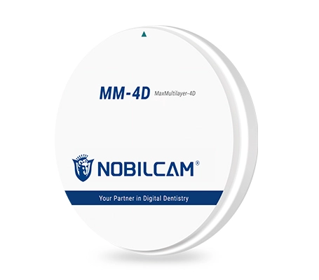 Nobilcam MM-4D maxmultilayer Zirconia discs